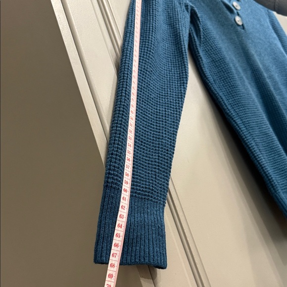 Denver Hayes Teal Buttoned Cardigan - Picture 8 of 10